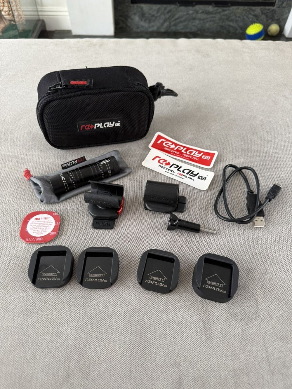 rexplay XD Action Camera Kit | Ready to Use w/ Mounts & Case